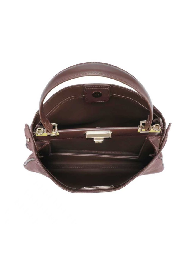Woman synthetic leather hand bag - 52058 Woman synthetic leather hand bag - 52058