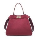 Woman synthetic leather hand bag - 52058