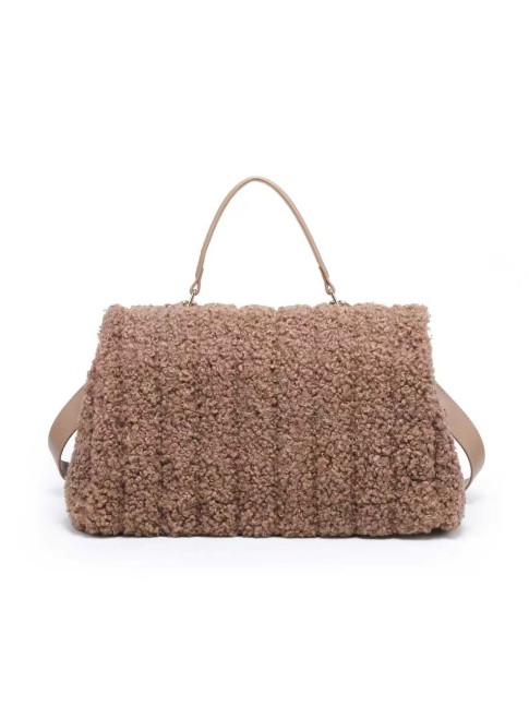 Woman teddy synthetic fur... 2