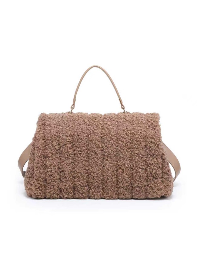 Borsa a mano donna in ecopelliccia... Borsa a mano donna in ecopelliccia...