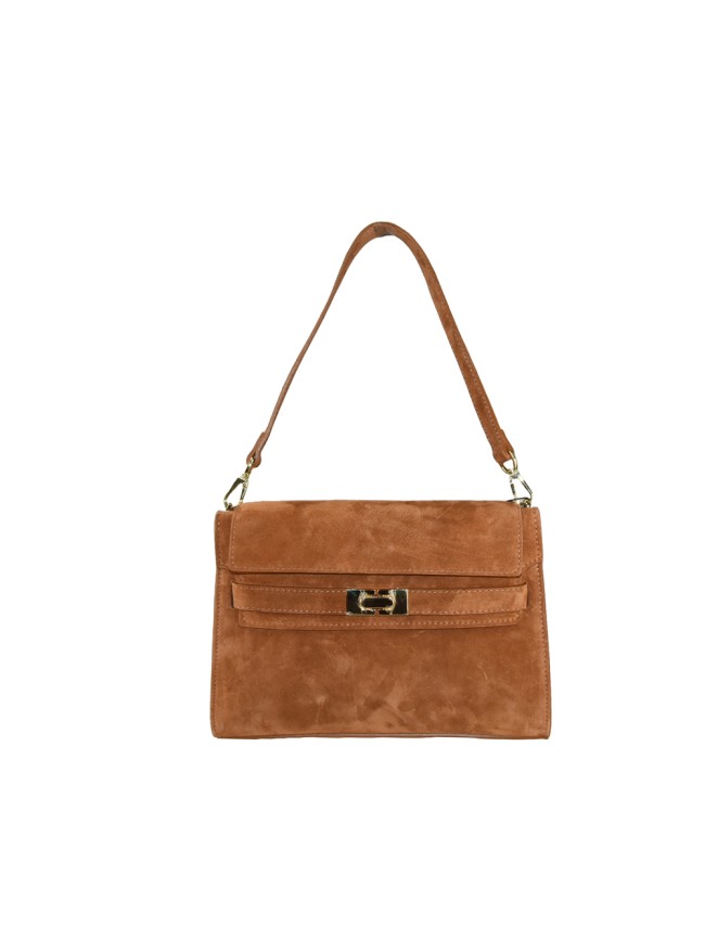 Borsa a spalla in pelle camoscio 100%... Borsa a spalla in pelle camoscio 100%...