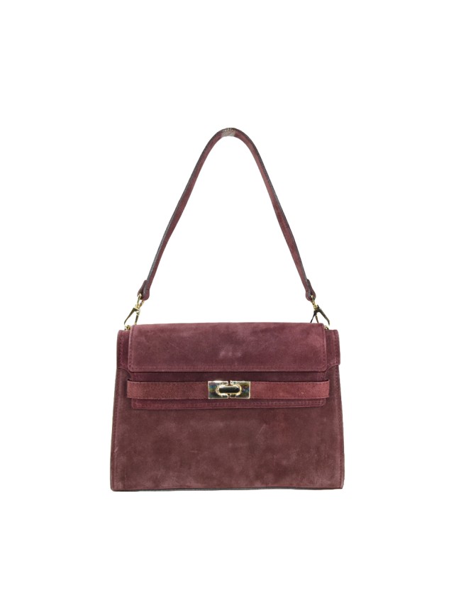 Borsa a spalla in pelle camoscio 100%... Borsa a spalla in pelle camoscio 100%...