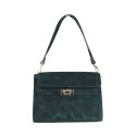 Borsa a spalla in pelle camoscio 100% made italy - LB42846
