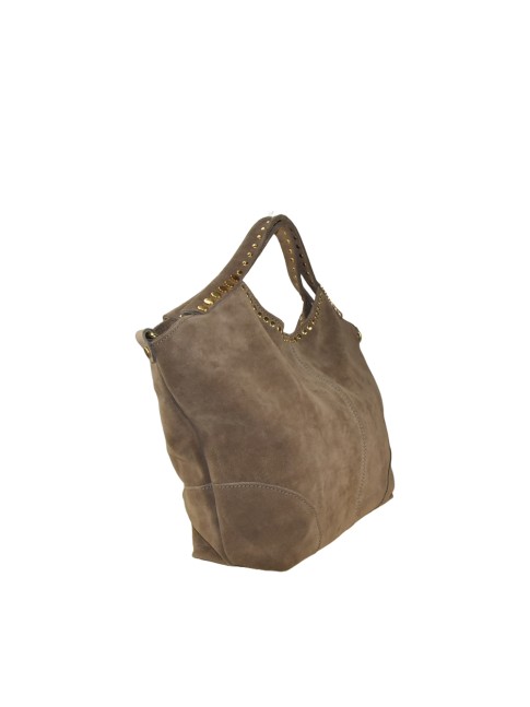 Borsa a mano in pelle con... 2