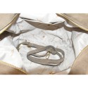 Suede leather hand bag with shoulder strap - GK39843