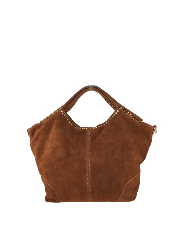 Suede leather hand bag with shoulder... Suede leather hand bag with shoulder...