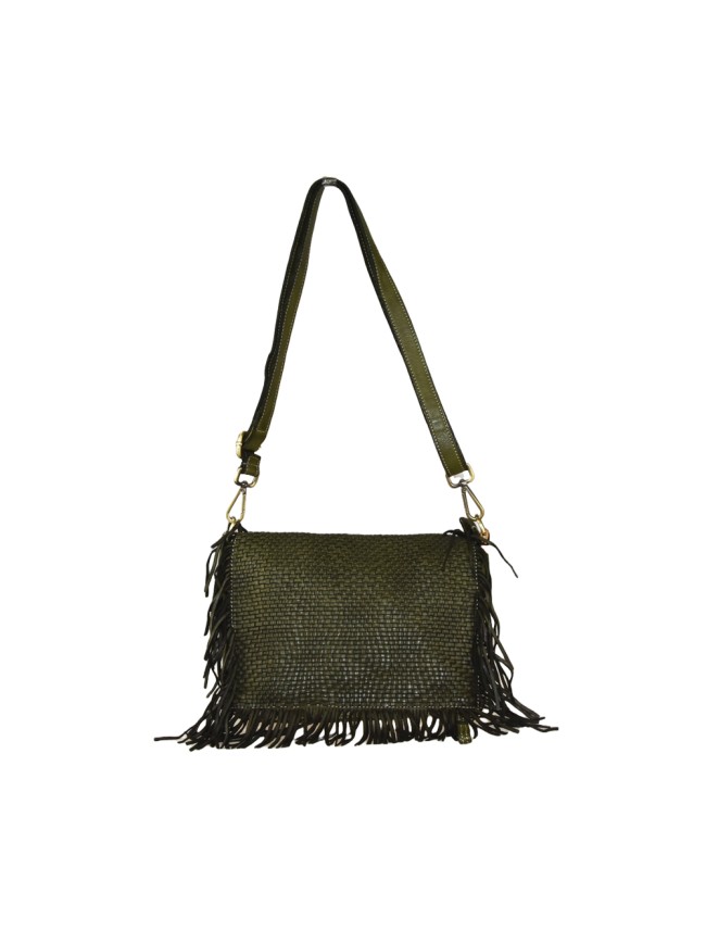 Borsa tracolla in pelle vintage - IM49854