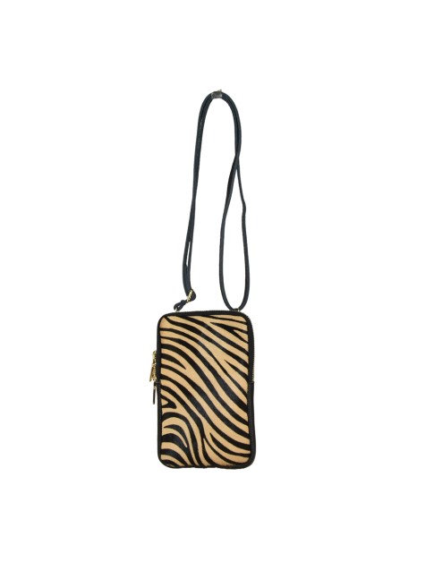 Woman leather mobile...