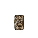Woman leather mobile pochette - KM15817