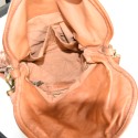 Woman washed woven leather bag - ZB45850
