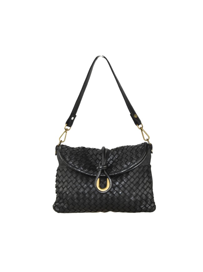 Woman washed woven leather bag - ZB45850 Woman washed woven leather bag - ZB45850
