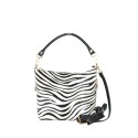 Borsa a spalla donna in pelle cavallino con tracolla - MM25827