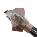 Glove soft fabric with synthetic fur - 2116