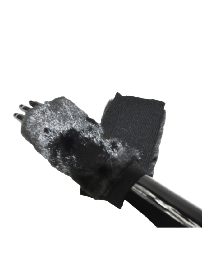 Glove soft fabric with synthetic fur... Glove soft fabric with synthetic fur...