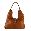 Woman vintage leather shoulder bag - JQ45850