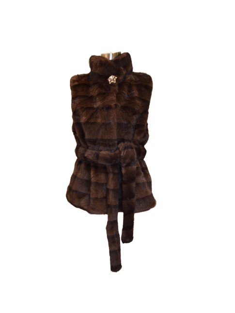 Synthetic fur gilet - 0527