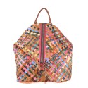 Zaino intrecciato patchwork - 1320