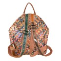 Zaino intrecciato patchwork - 1320