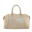 Leather hand bag with shoulder strap - VG39843