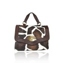 Borsa donna a mano in similpelle con tracolla - G550