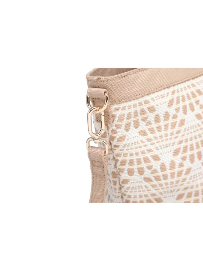 Borsa a spalla in tessuto - 52086