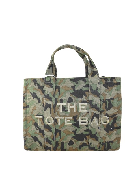 Borsa a spalla in tessuto -...