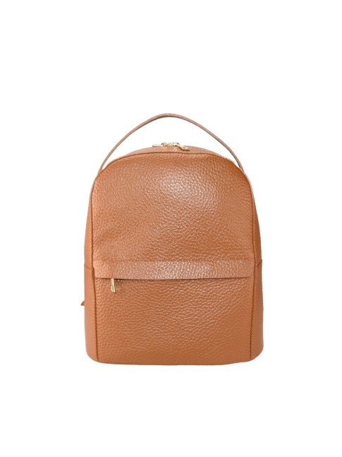 Leather unisex backpack -...