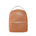 Leather unisex backpack - bag - CZ36839