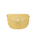 Leather shoulder bag with shoulder strap - CU29832