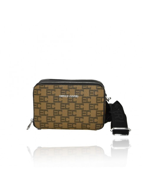 Woman eco-leather shoulder...