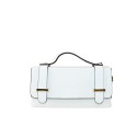 Leather shoulder bag with chain strap - SC16818