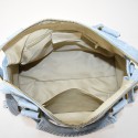Leather hand bag with shoulder strap - BA36839