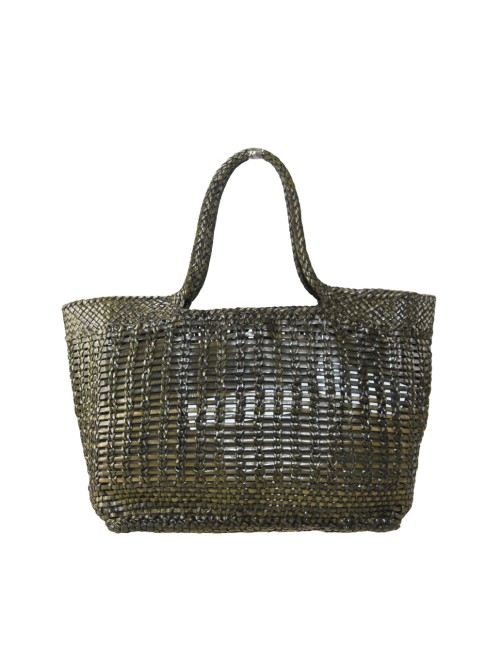 Woman hand woven vintage...