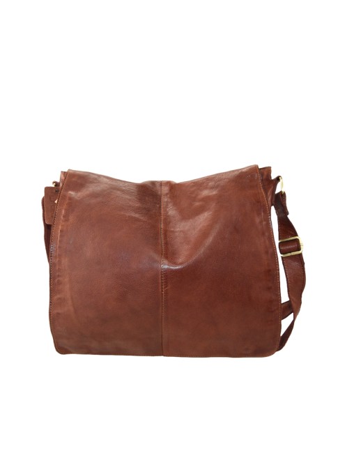 Woman washed leather bag -...
