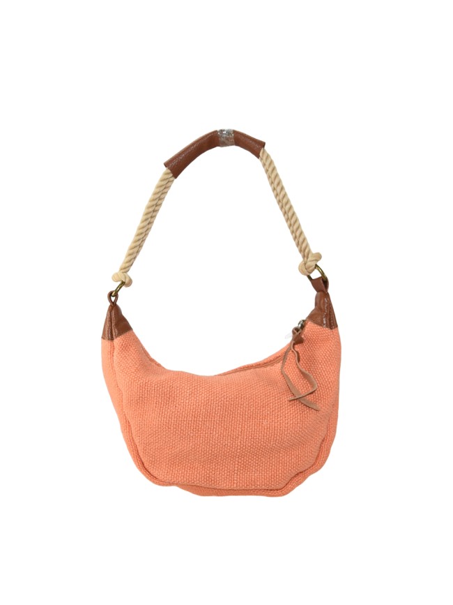Borsa a spalla in kanvas con tracolla...