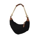 Borsa a spalla in kanvas con tracolla - MA347