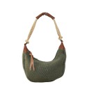 Borsa a spalla in kanvas con tracolla - MA347