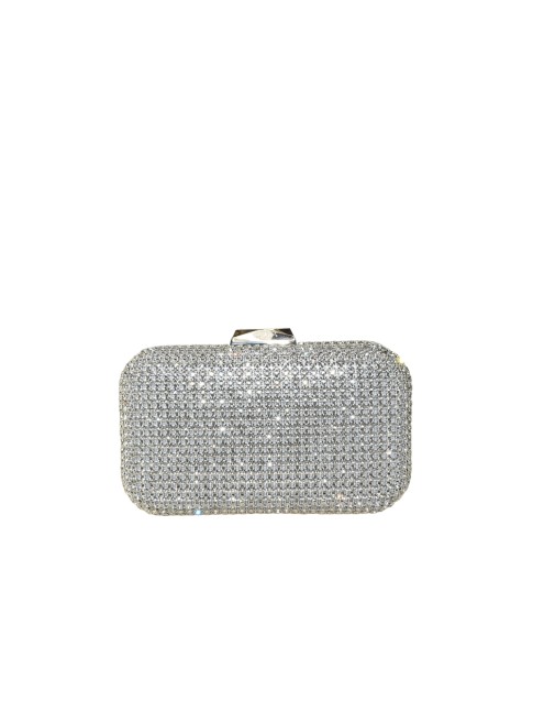 Pochette donna con strass -...