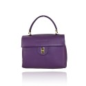 Borsa a mano  in pelle con tracolla - KD37841