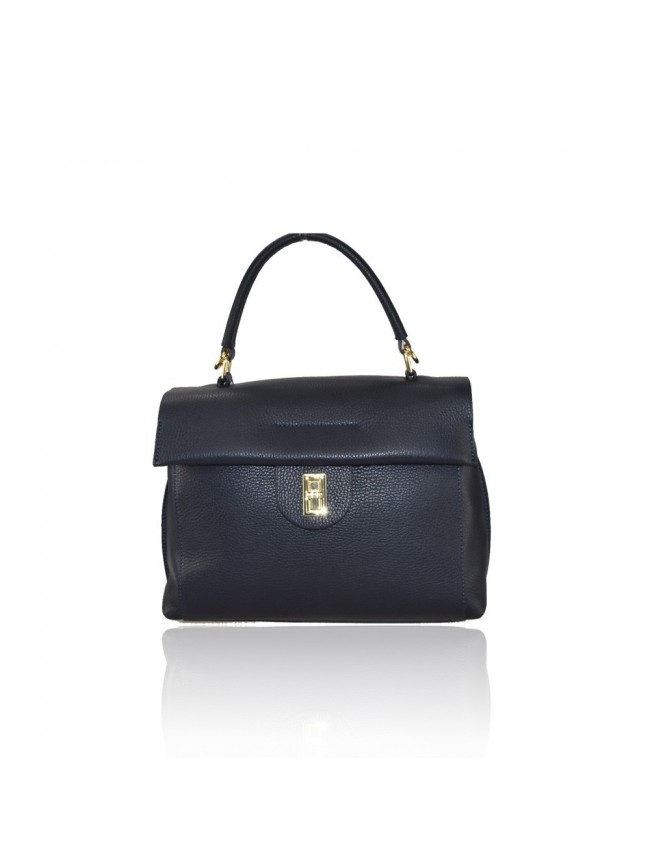 Borsa a mano  in pelle con tracolla -... Borsa a mano  in pelle con tracolla -...