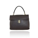 Hand leather bag with shoulder strap - KD37841