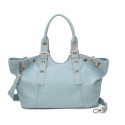 Borsa donna a spalla in similpelle con tracolla - PF258