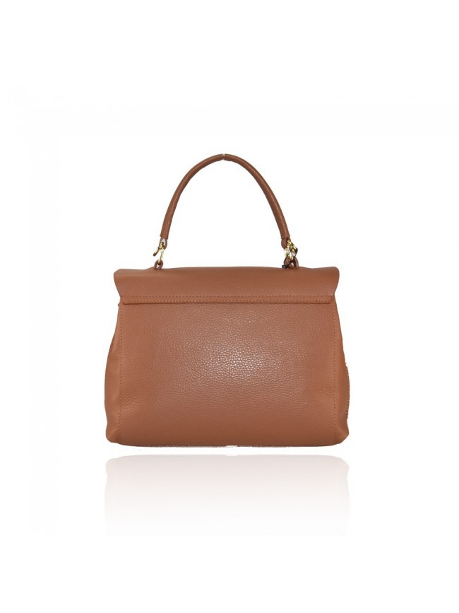 Borsa a mano  in pelle con tracolla -... Borsa a mano  in pelle con tracolla -...
