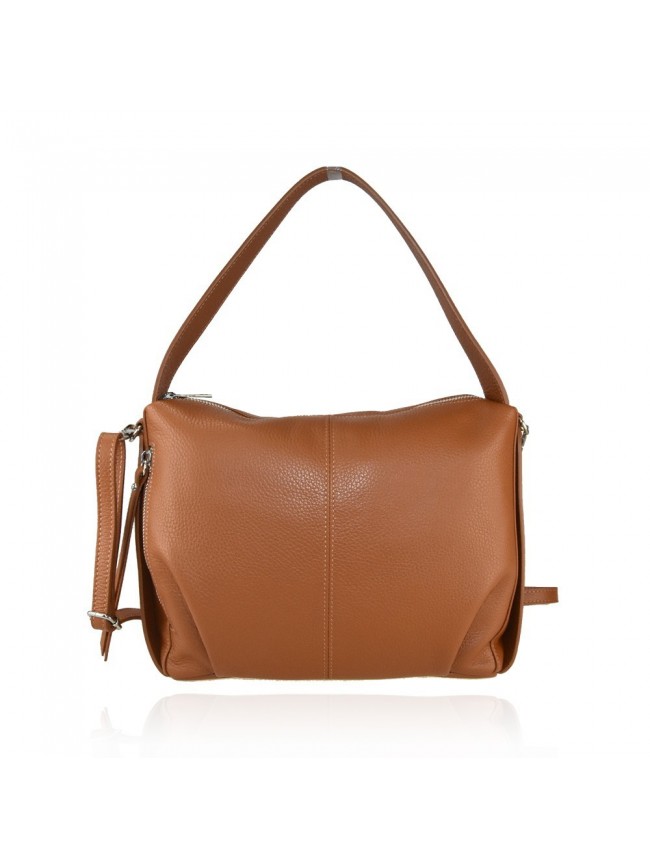 Woman leather shoulder bag - CR36839