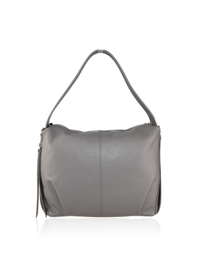 Woman leather shoulder bag - CR36839