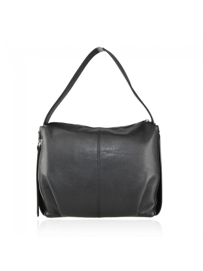 Woman leather shoulder bag - CR36839