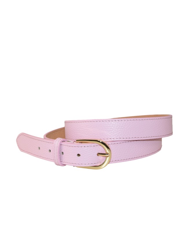 Woman leather belt made Italy - CD600