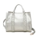 Borsa donna a spalla in similpelle con tracolla - PF192