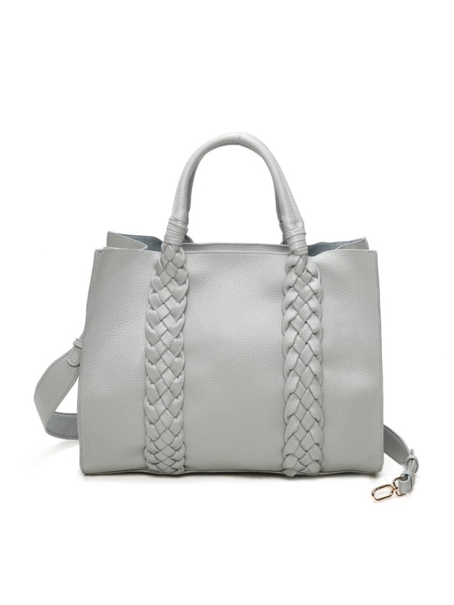 Woman synthetic leather shoulder bag...