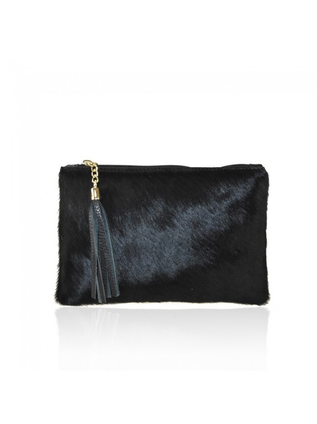 Pochette - borsetta donna in pelle -...